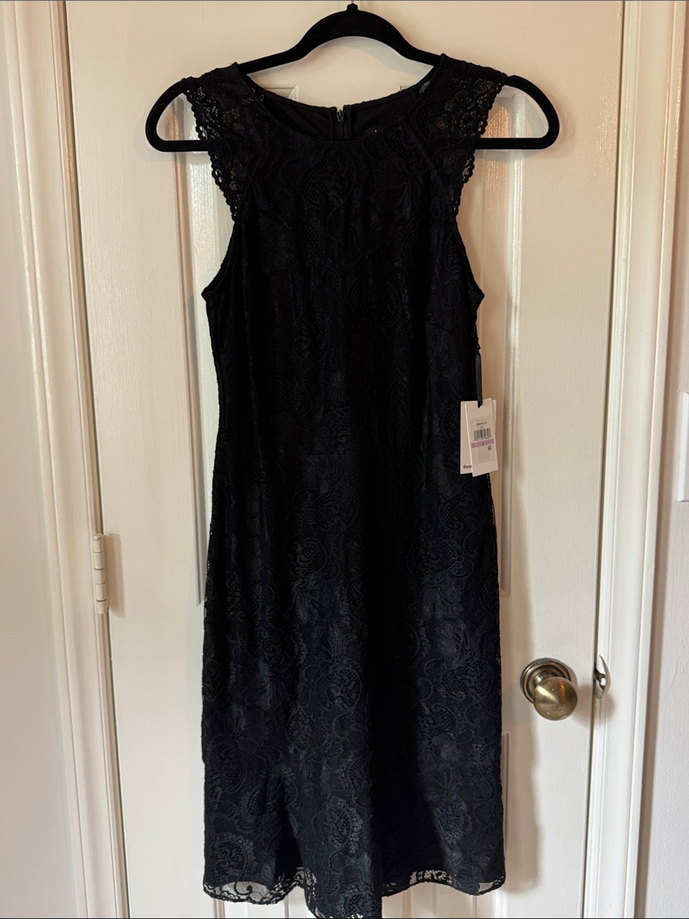 Kensie Black Lace Midi Dress